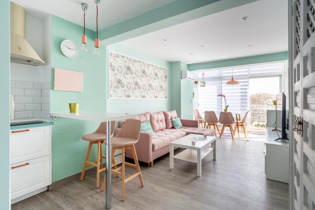 M1106 Vistas Al Mar Y Lujo En Costa Sol Apartman Benalmádena Kültér fotó