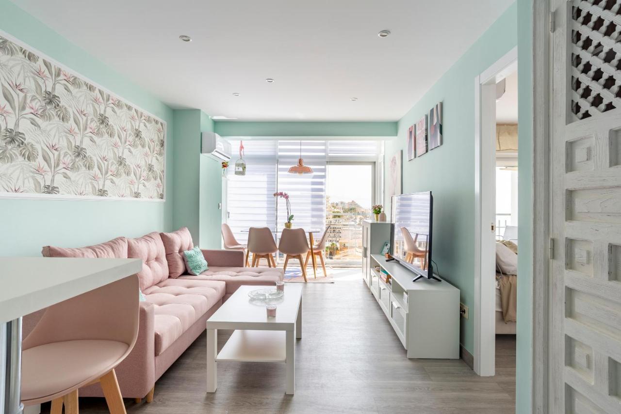 M1106 Vistas Al Mar Y Lujo En Costa Sol Apartman Benalmádena Kültér fotó