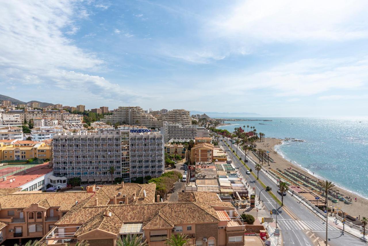 M1106 Vistas Al Mar Y Lujo En Costa Sol Apartman Benalmádena Kültér fotó