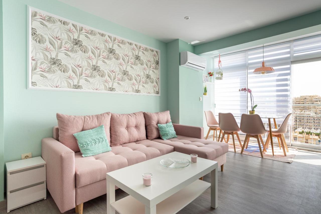 M1106 Vistas Al Mar Y Lujo En Costa Sol Apartman Benalmádena Kültér fotó