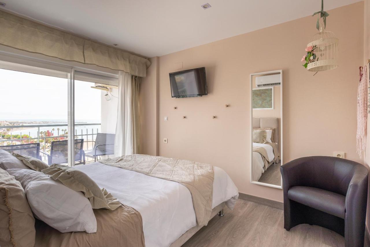M1106 Vistas Al Mar Y Lujo En Costa Sol Apartman Benalmádena Kültér fotó