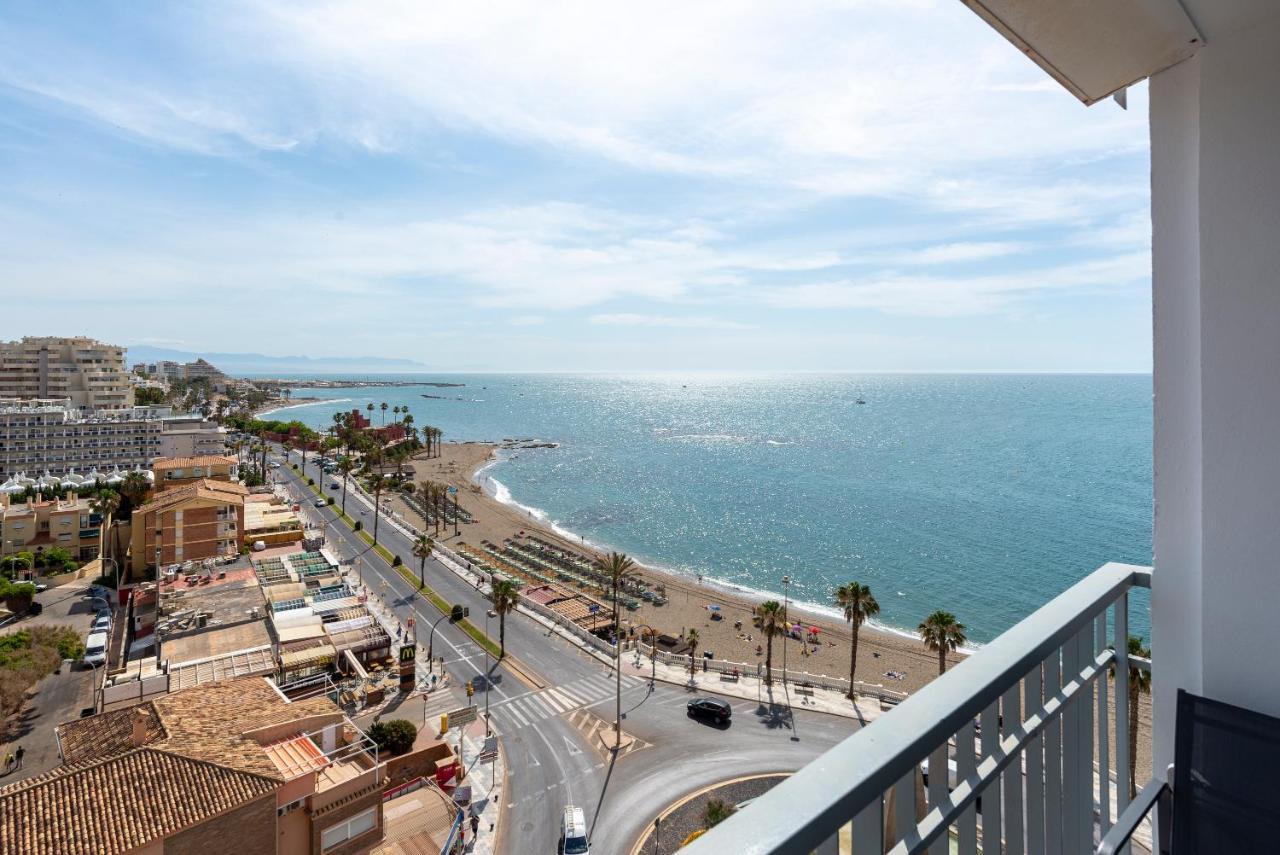 M1106 Vistas Al Mar Y Lujo En Costa Sol Apartman Benalmádena Kültér fotó