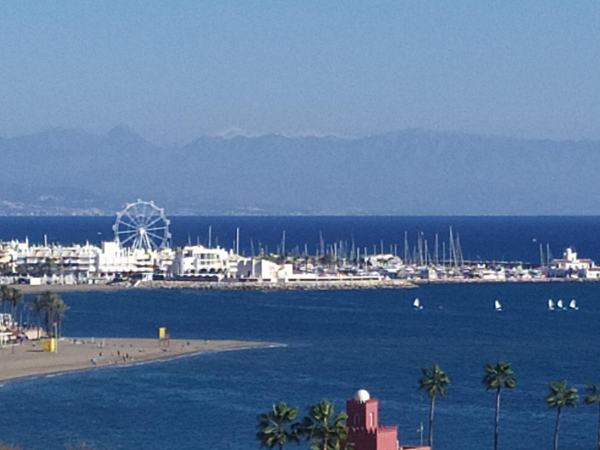 M1106 Vistas Al Mar Y Lujo En Costa Sol Apartman Benalmádena Kültér fotó